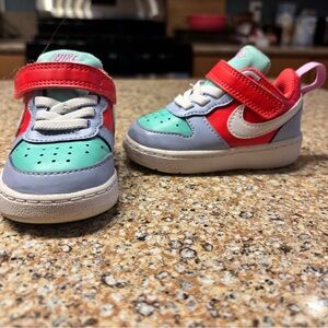 Nike Kids' Red and Blue Sneakers